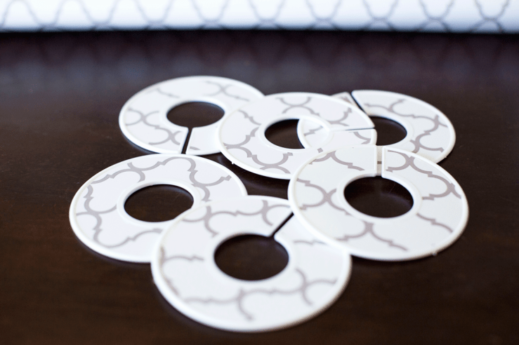 Beautiful Things Await You - Closet Divider DIY