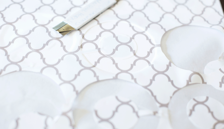 Beautiful Things Await You - Closet Divider DIY